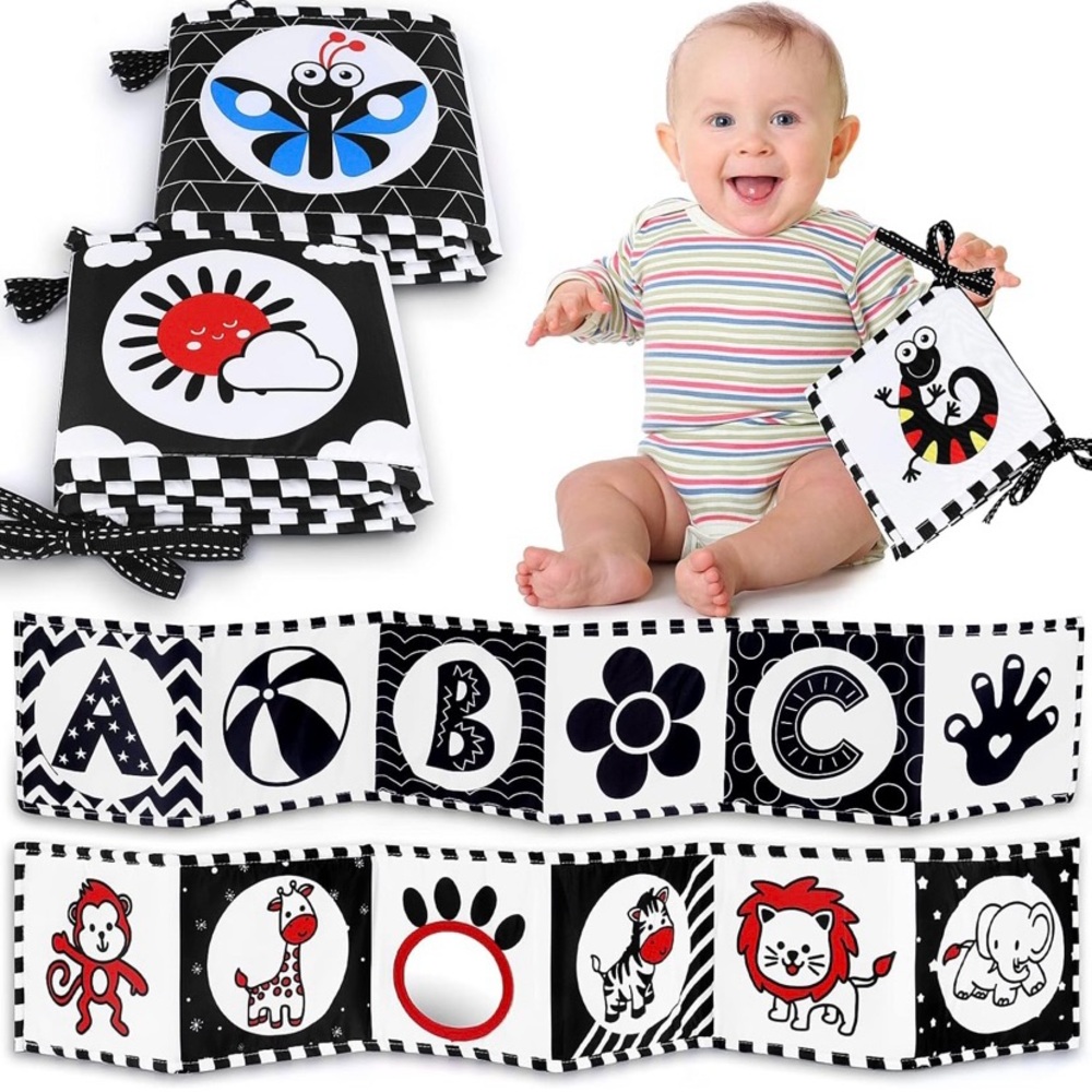 Montessori Tummy Time Toys for Babies